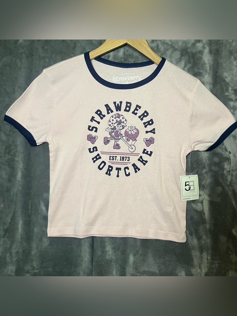 Pink Ringer Tee for Kids - Picture 3 of 6